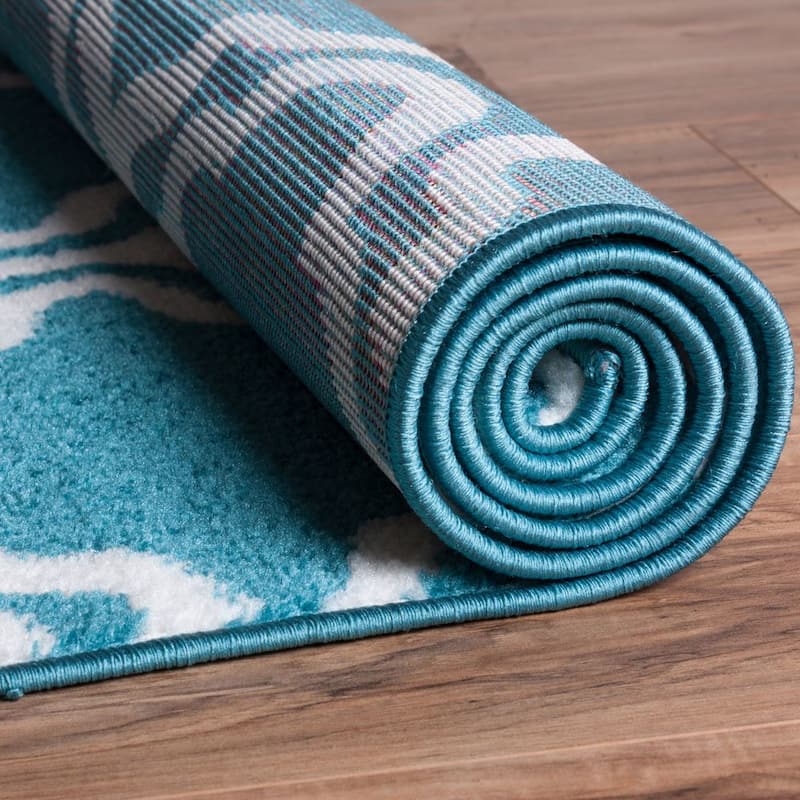 Well Woven Modern Trellis Bright Area Rug - 3'3" x 5' - 3'3" x 5'