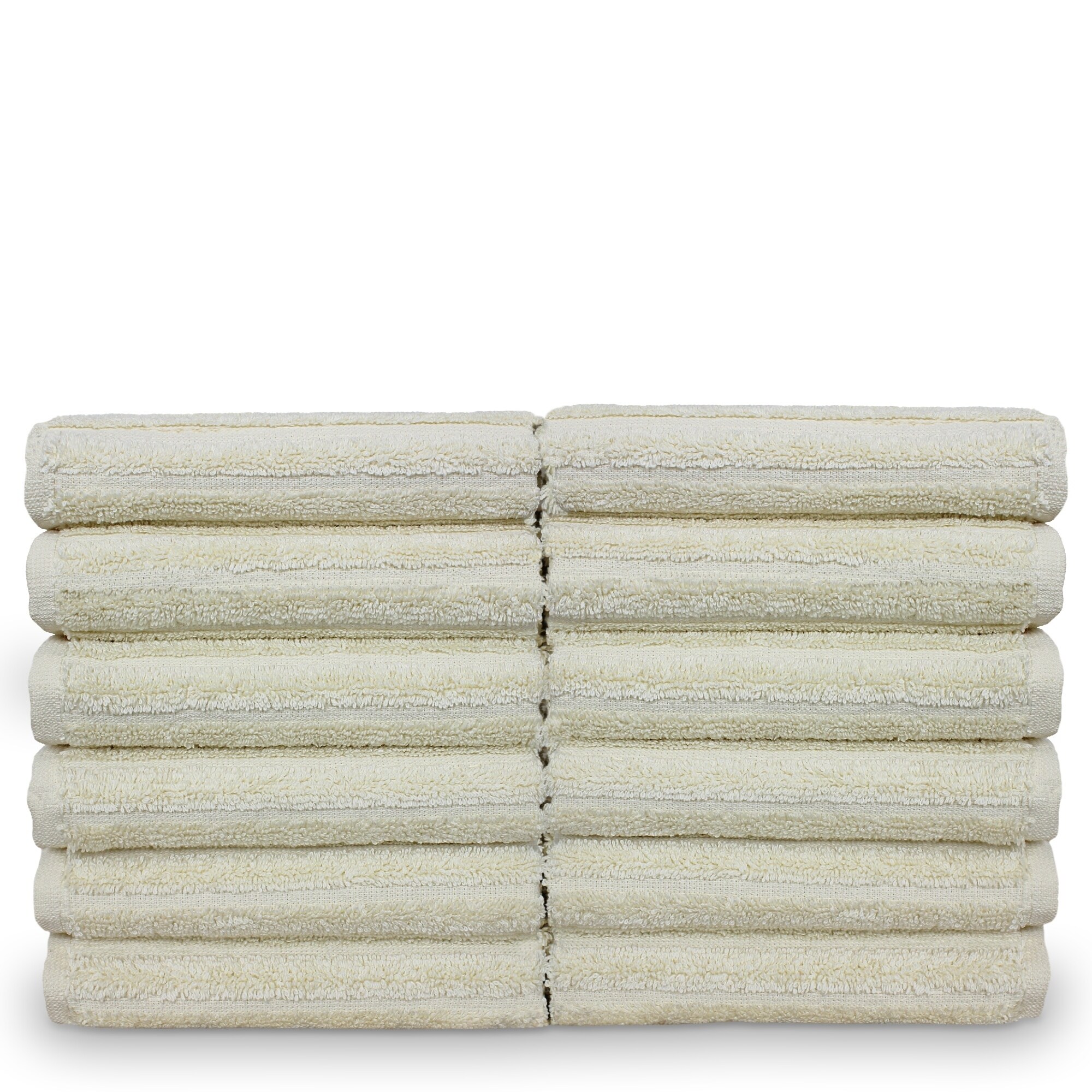 Bare Cotton 13x13-inch Luxury Cotton Washcloths (set of 6) - Bed Bath &  Beyond - 19662499