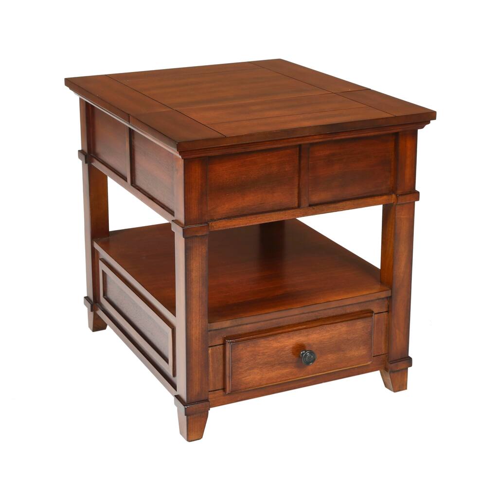 Lynch Cherry Lift Top End Table