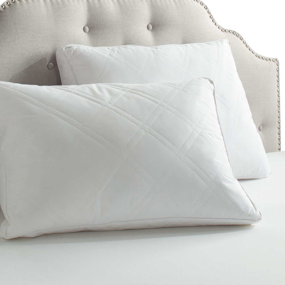 Sweet Home Collection Luxury Natural Feather Bed Pillows (Set of 2) - White  - On Sale - Bed Bath & Beyond - 10620041