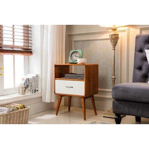 Carson Carrington Sater Mid-century Side Table