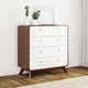 preview thumbnail 6 of 7, Carson Carrington Hafnarfijorour Mid-century Modern 4-drawer Chest