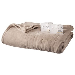 Biddeford blankets comfort knit online fleece heated electric blanket