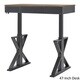 Thumbnail 5, Cabella Adjustable Height X-base Standing Desk by iNSPIRE Q Classic. Changes active main hero.