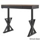Thumbnail 4, Cabella Adjustable Height X-base Standing Desk by iNSPIRE Q Classic. Changes active main hero.