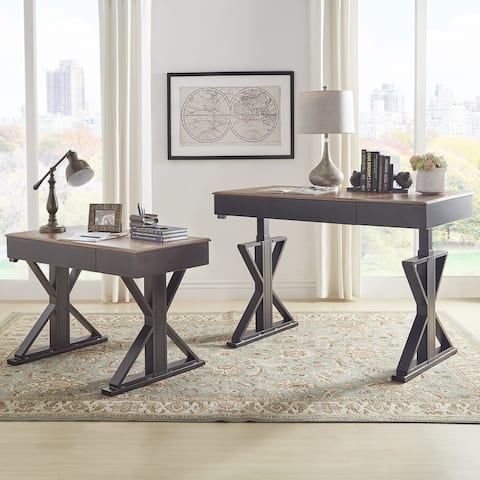 Cabella Adjustable Height X-base Standing Desk by iNSPIRE Q Classic