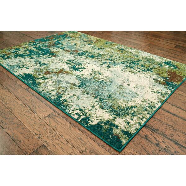 Deliah Contemporary Abstract Distressed Area Rug 7 10 X Abstract Distressed Area Rug