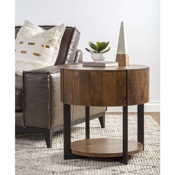 Shop Raymond Round End Table By Kosas Home On Sale Free