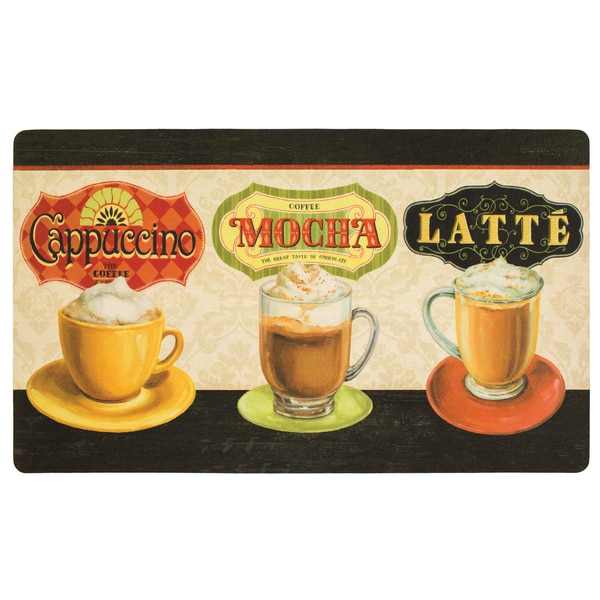 Mohawk Comfort Mat Coffee Moments (1'6x2'6) - 1'6" x 2'6"