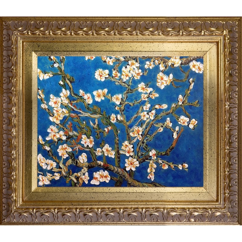 La Pastiche Vincent Van Gogh 'Branches of an Almond Tree in Blossom ...