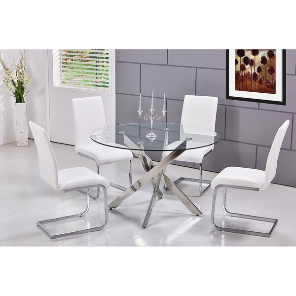 Best Master Furniture T01 5 Pcs Round Dinette Set Free Best Master Furniture T01 5 Pcs Round Dinette Set