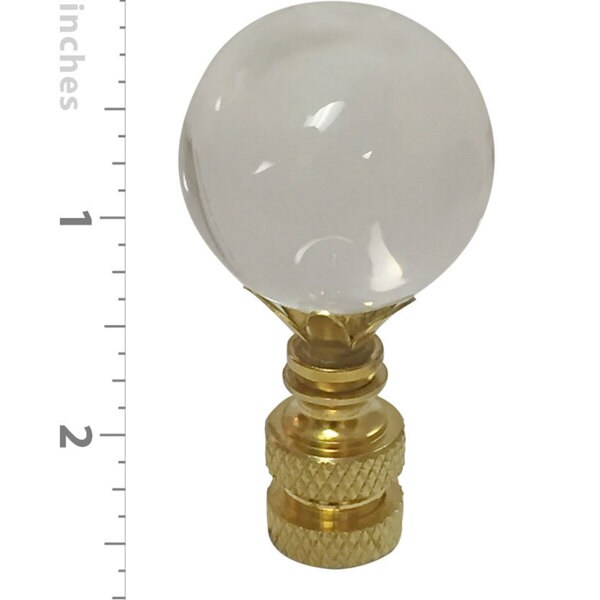 designer lamp finials