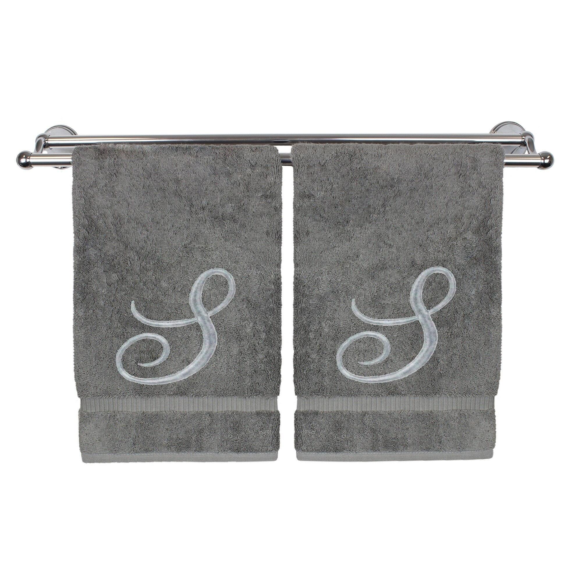 13x13-Washcloths Silver Grey-Premium