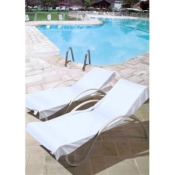 Luxury Pool Chair Cover Cotton Soft Ring Spun Cotton Standard Size