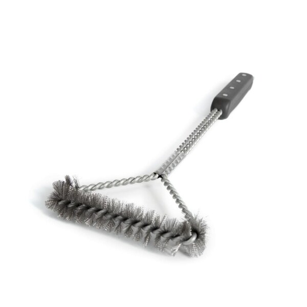 Broil King Twisted Stainless Tri-Head Brush. Opens flyout.