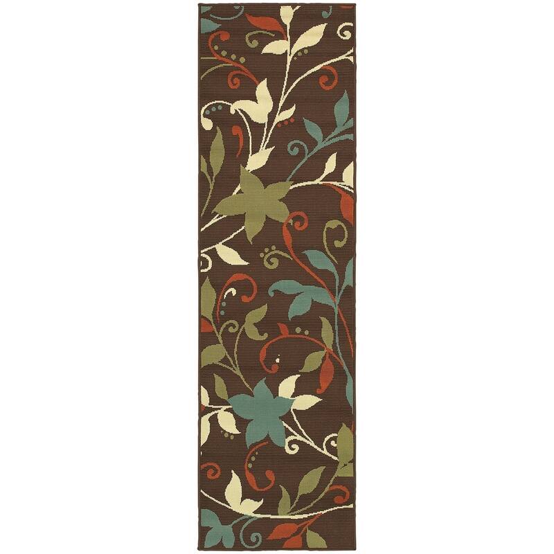 Vista Home Malta Garden Jubliee Indoor-Outdoor Area Rug - 2'3" x 7'6" Runner