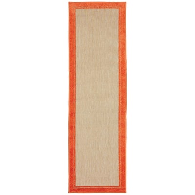 Style Haven Cara Mixed Pile Classic Bordered Indoor-Outdoor Area Rug