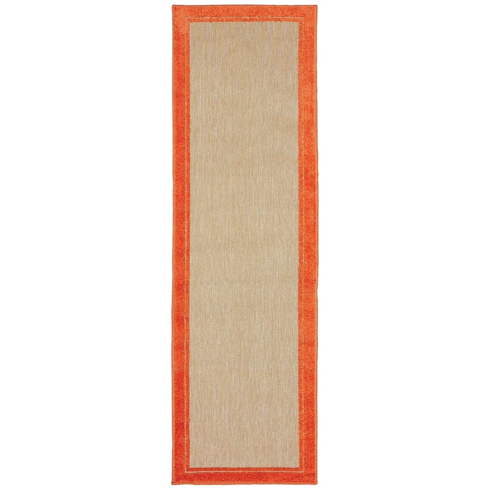 Style Haven Cara Mixed Pile Classic Bordered Indoor-Outdoor Area Rug