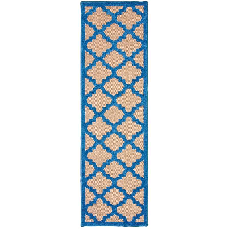 Style Haven Cara Mixed Pile Quatrafoil Lattice Indoor/ Outdoor Area Rug