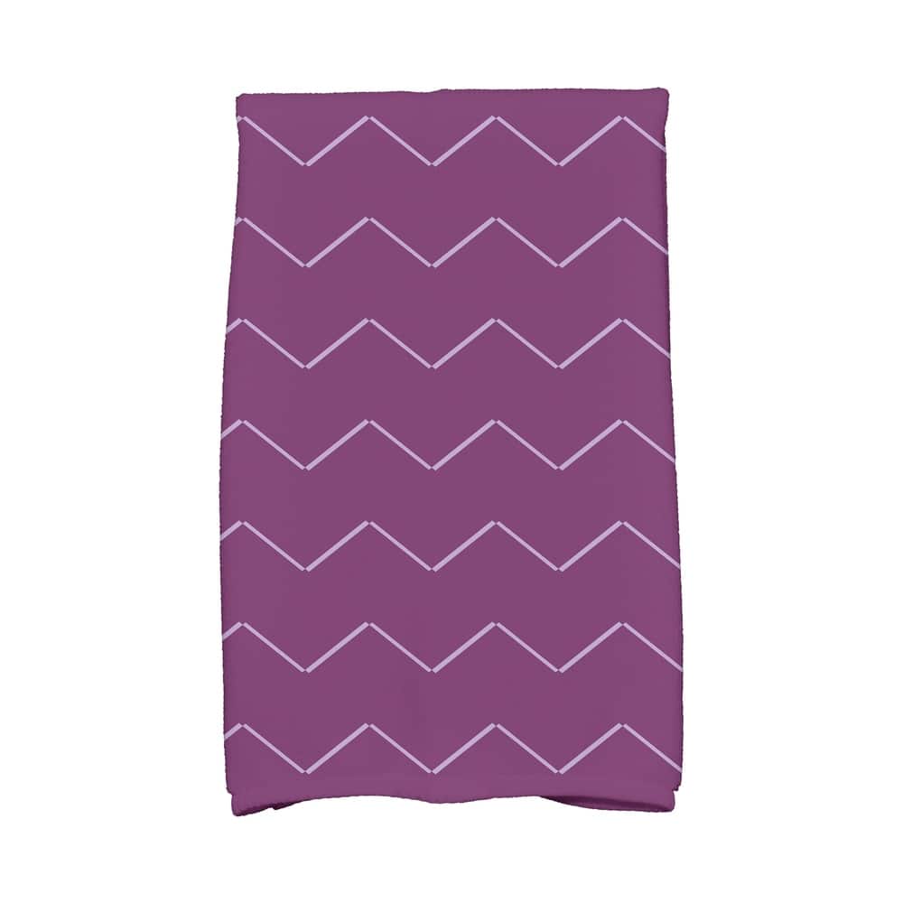 18 x 30 inch Harlequin Stripe Geometric Print Hand Towel