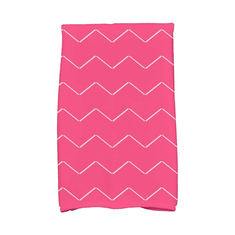 18 x 30 inch Harlequin Stripe Geometric Print Hand Towel