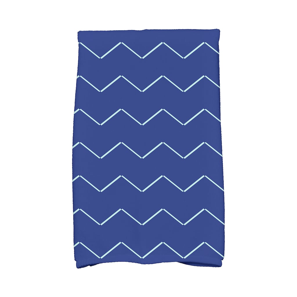 18 x 30 inch Harlequin Stripe Geometric Print Hand Towel