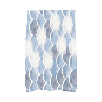 18 x 30 Inch Zircoland Geometric Print Hand Towel