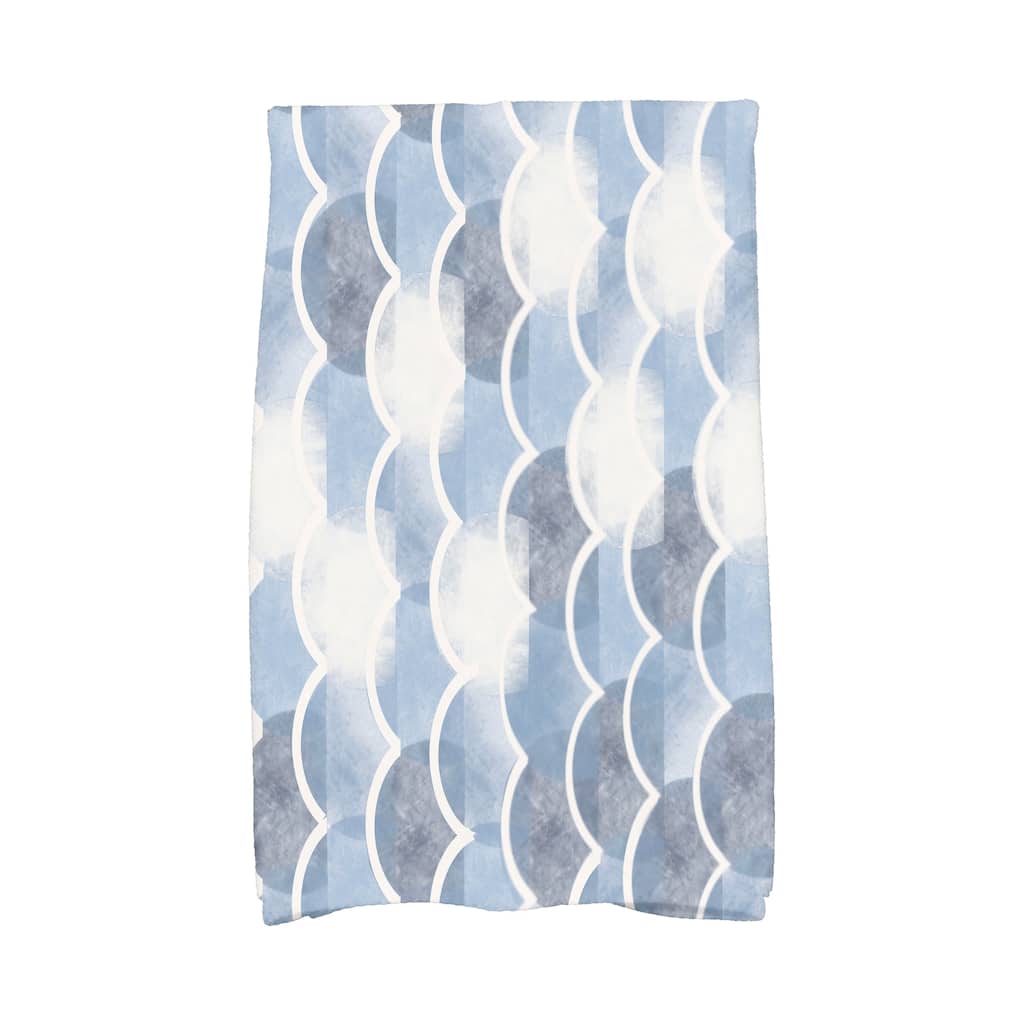 18 x 30 Inch Zircoland Geometric Print Hand Towel