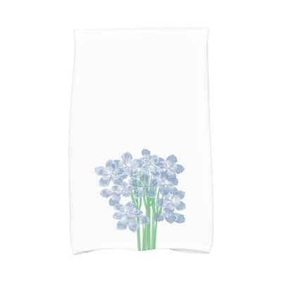 18 x 30 Inch Florpalida Floral Print Hand Towel