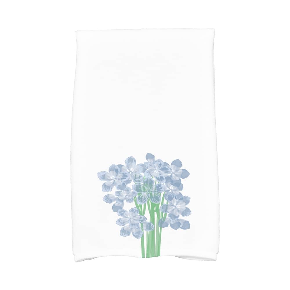 18 x 30 Inch Florpalida Floral Print Hand Towel
