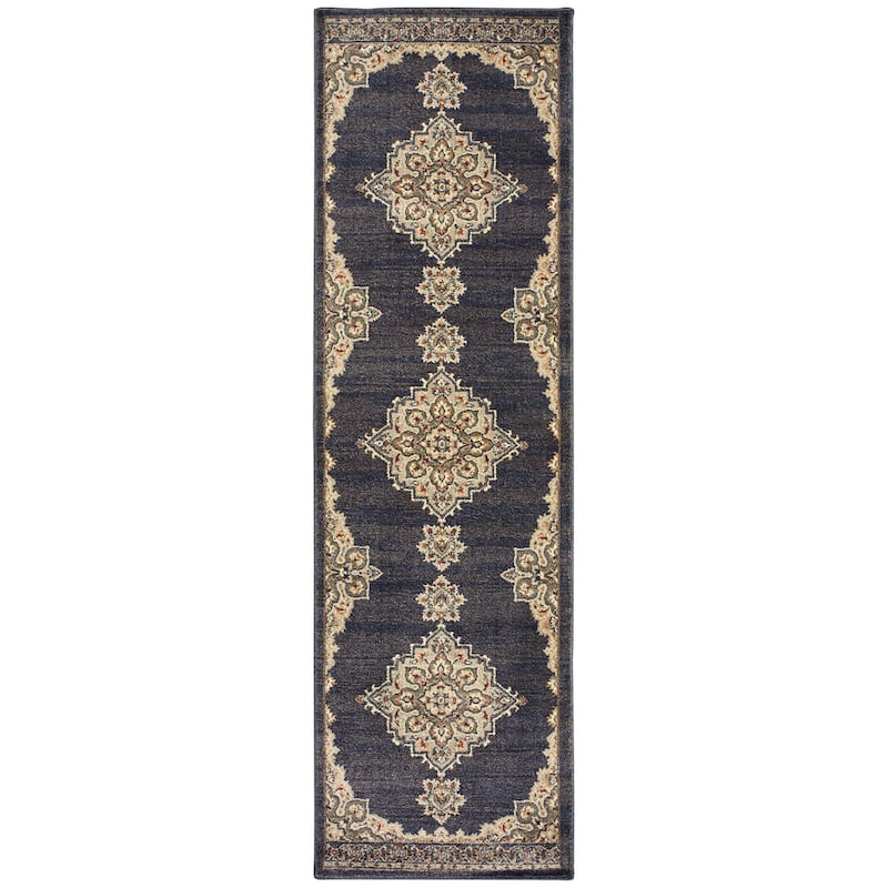 Vista Home Northsun Medallion Ivory/Brown Area Rug