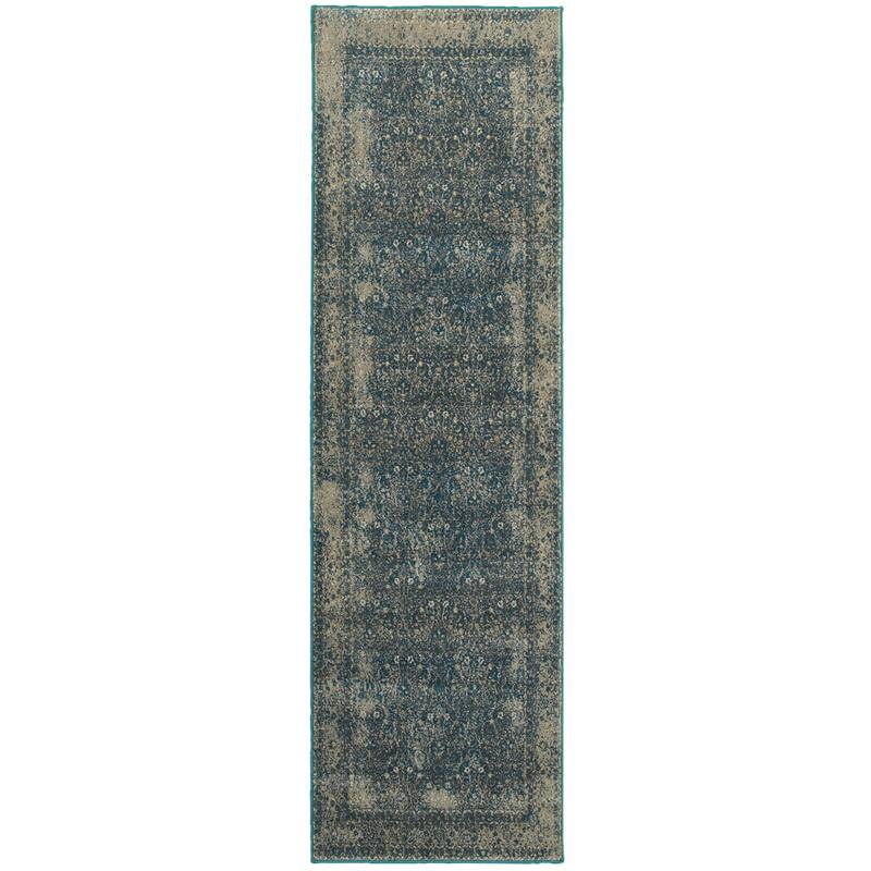 Vista Home Paloma Faded Traditional Floral Area Rug