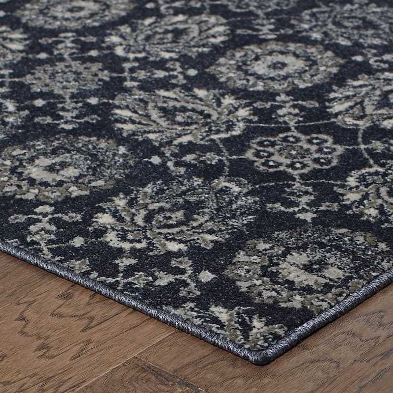 Style Haven Penn Floral Oriental Rug