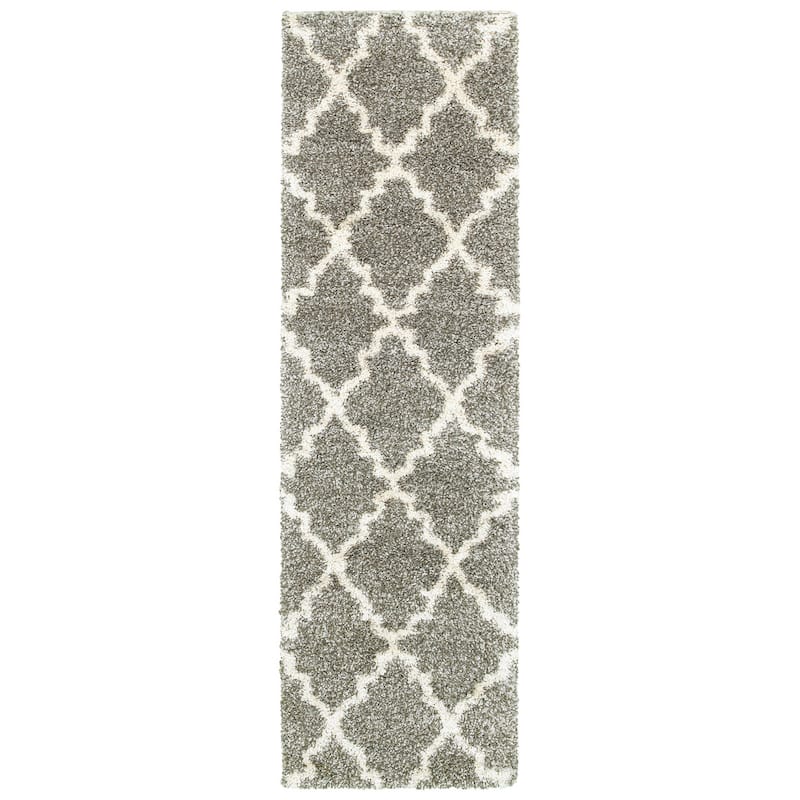 Style Haven Menlo Quatrafoil Shag Rug