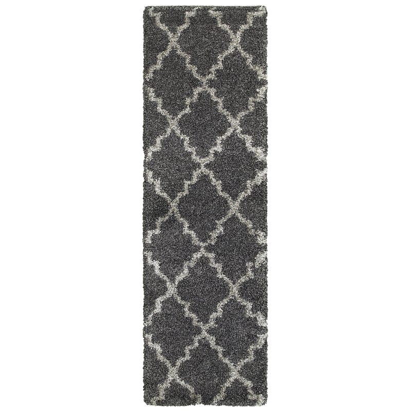 Style Haven Menlo Quatrafoil Shag Rug