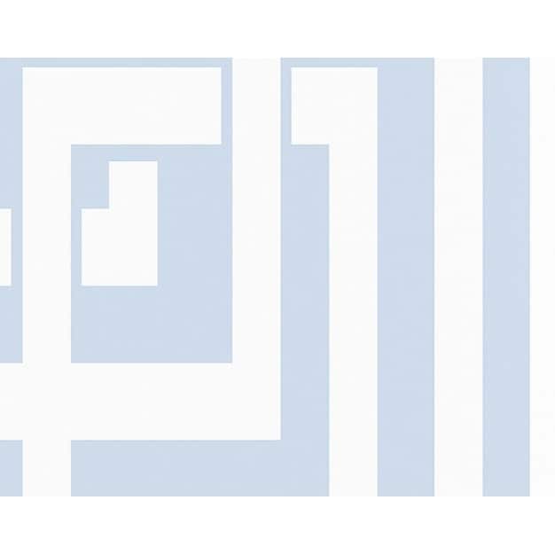 18 x 30 Inch Greek New Key Geometric Print Hand Towel