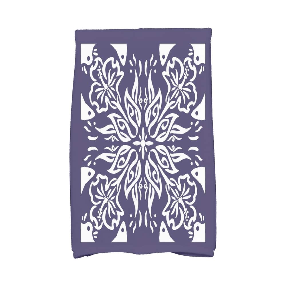 18 x 30 Inch Cuban Tile 3 Geometric Print Kitchen Towel