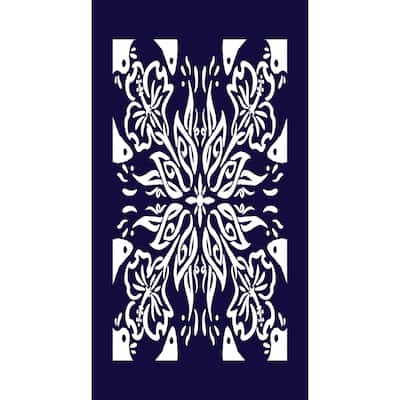 18 x 30 Inch Cuban Tile 3 Geometric Print Kitchen Towel