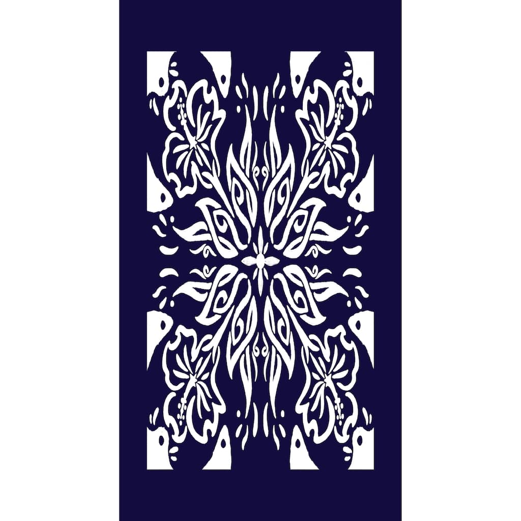 18 x 30 Inch Cuban Tile 3 Geometric Print Kitchen Towel