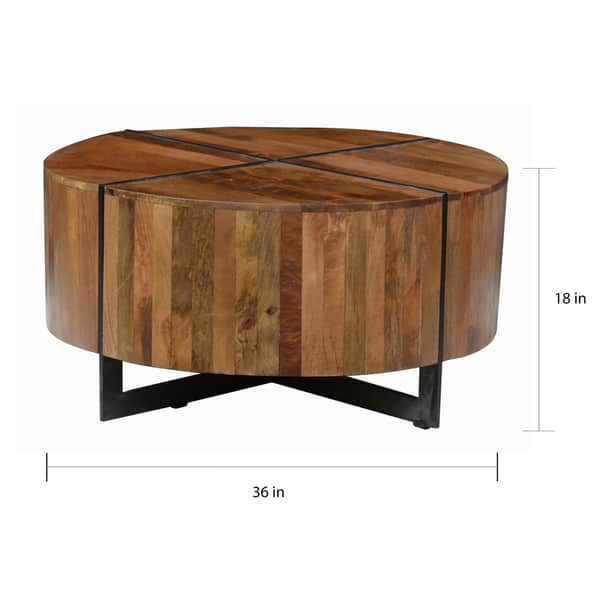 Raymond Round Coffee Table by Kosas Home