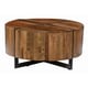 preview thumbnail 2 of 4, Raymond Round Coffee Table by Kosas Home