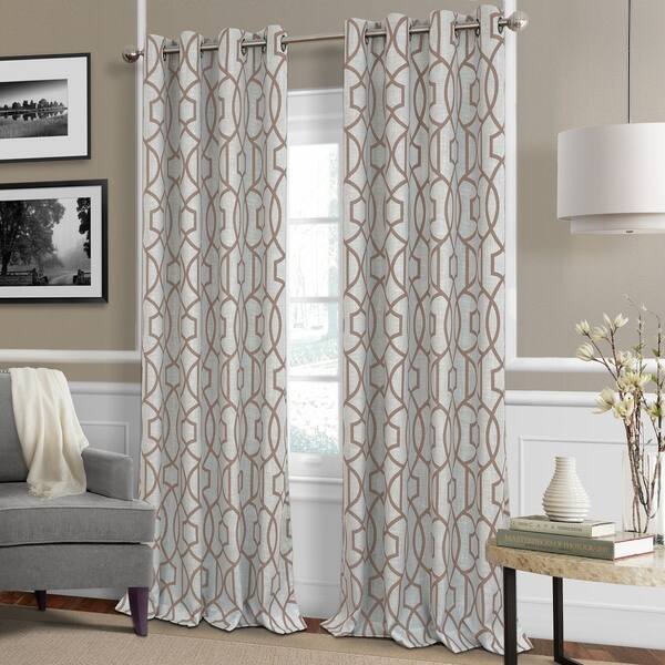 Shop Elrene Celeste Blackout Window Curtain Panel Free Shipping