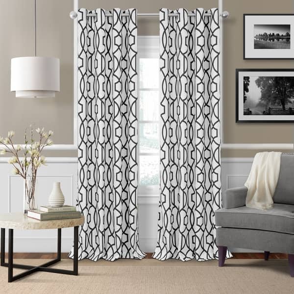 Shop Elrene Celeste Blackout Window Curtain Panel Free Shipping