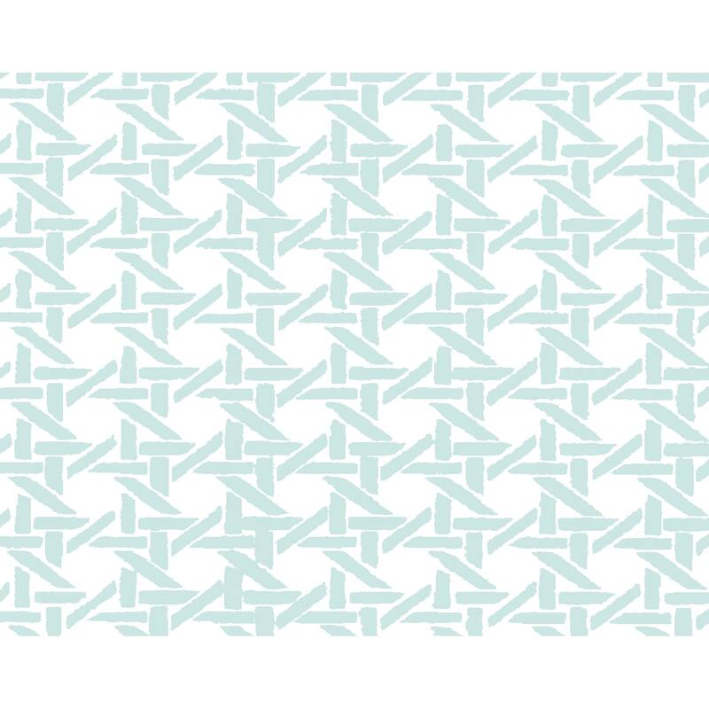 18 x 14 Inch Rattan Geometric Geometric Print Placemat (set of 4)