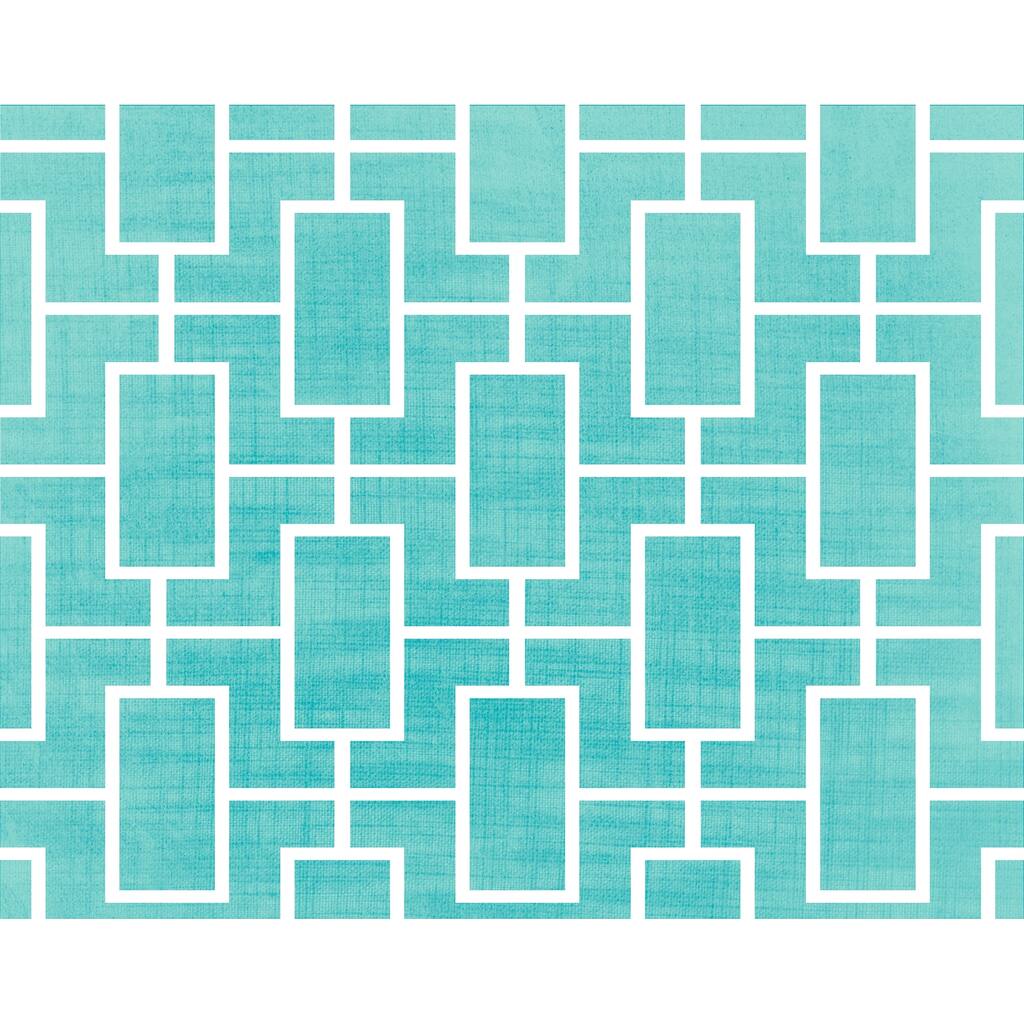 18 x 14 Inch Screen Lattice Geometric Print Placemat (set of 4)