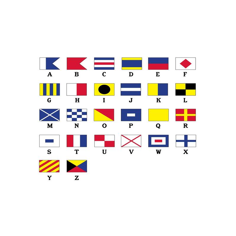18 x 14 Inch Multi Smaller Letters Geometric Print Placemat (Set of 4)