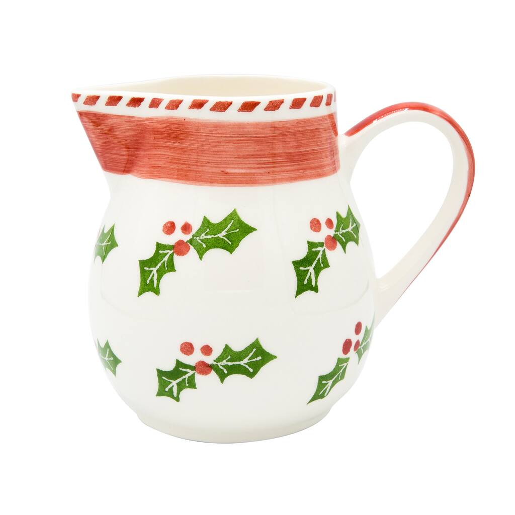 Euro Ceramica Natal Pitcher