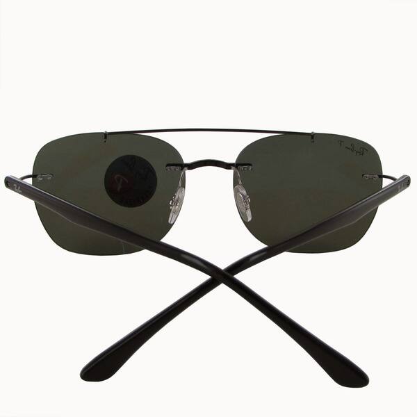 Ray Ban Liteforce Polarized Rb4280 Mens Black Frame Green Classic G 15 Lens Sunglasses Overstock