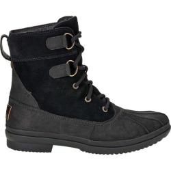 ugg duck boots black