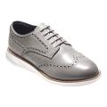 Women's Cole Haan GrandEvolution Wingtip Oxford Ironstone Leather/Ivory